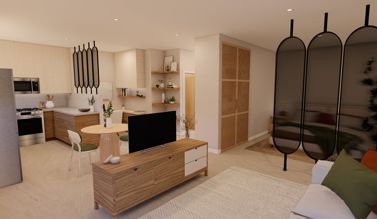 Overall interior render